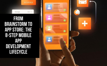 From Brainstorm to App Store: The 8-Step Mobile App Development Lifecycle