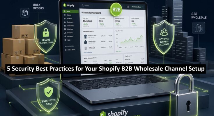 5 Security Best Practices for Your Shopify B2B Wholesale Channel Setup